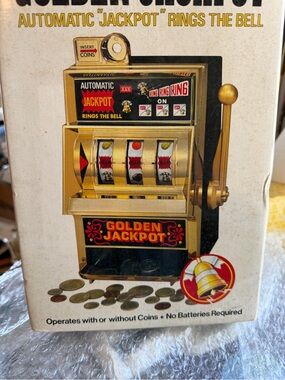 Golden Jackpot Novelty coin machine